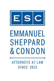 Emmanuel, Sheppard & Condon Logo Lockup