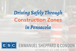 Driving Safely Through Construction Zones in Pensacola