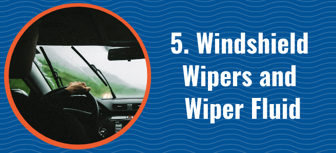 Windshield Wipers and Wiper Fluid